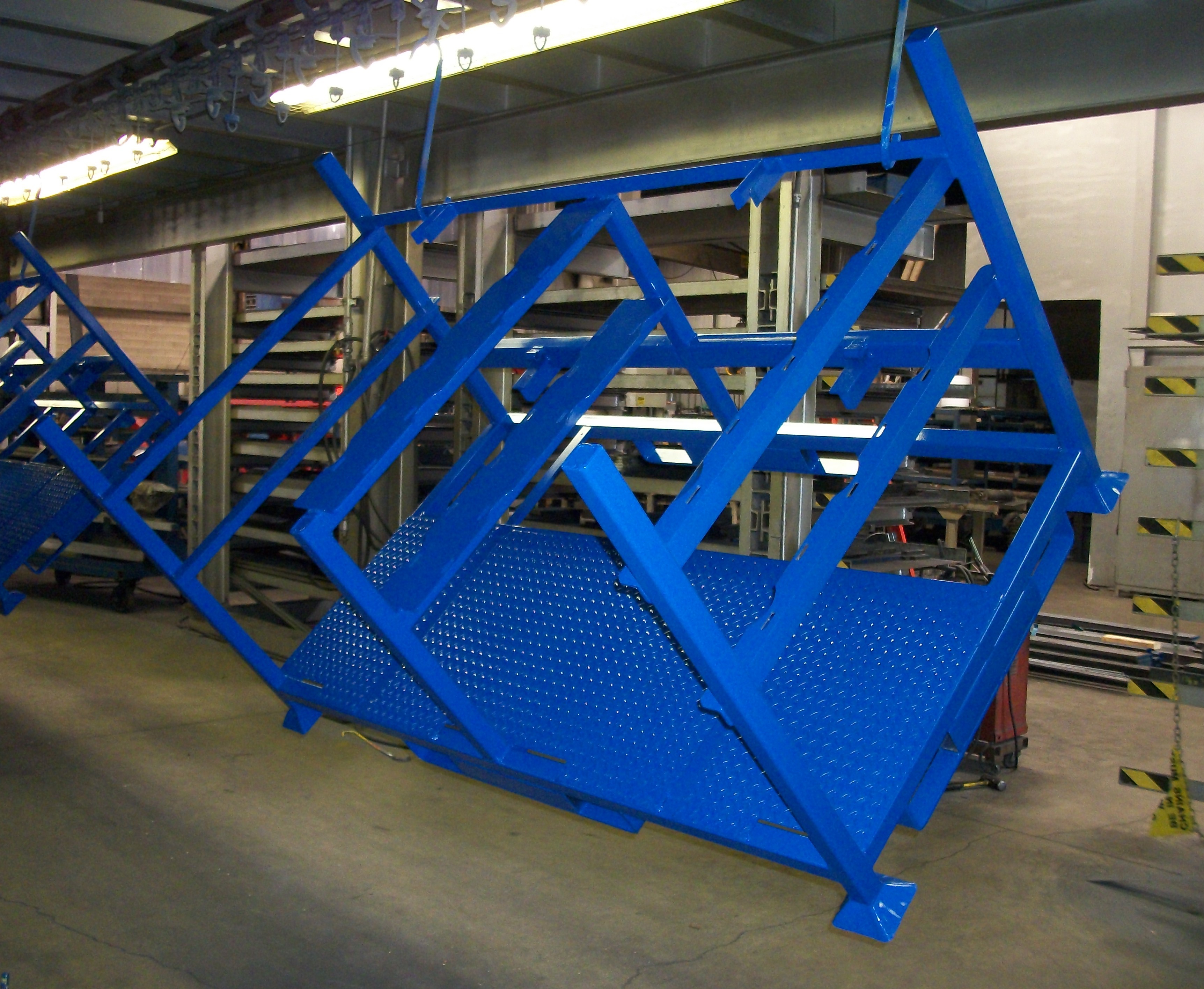 Custom Steel Shipping Racks & Carts Plymouth Industries Plymouth