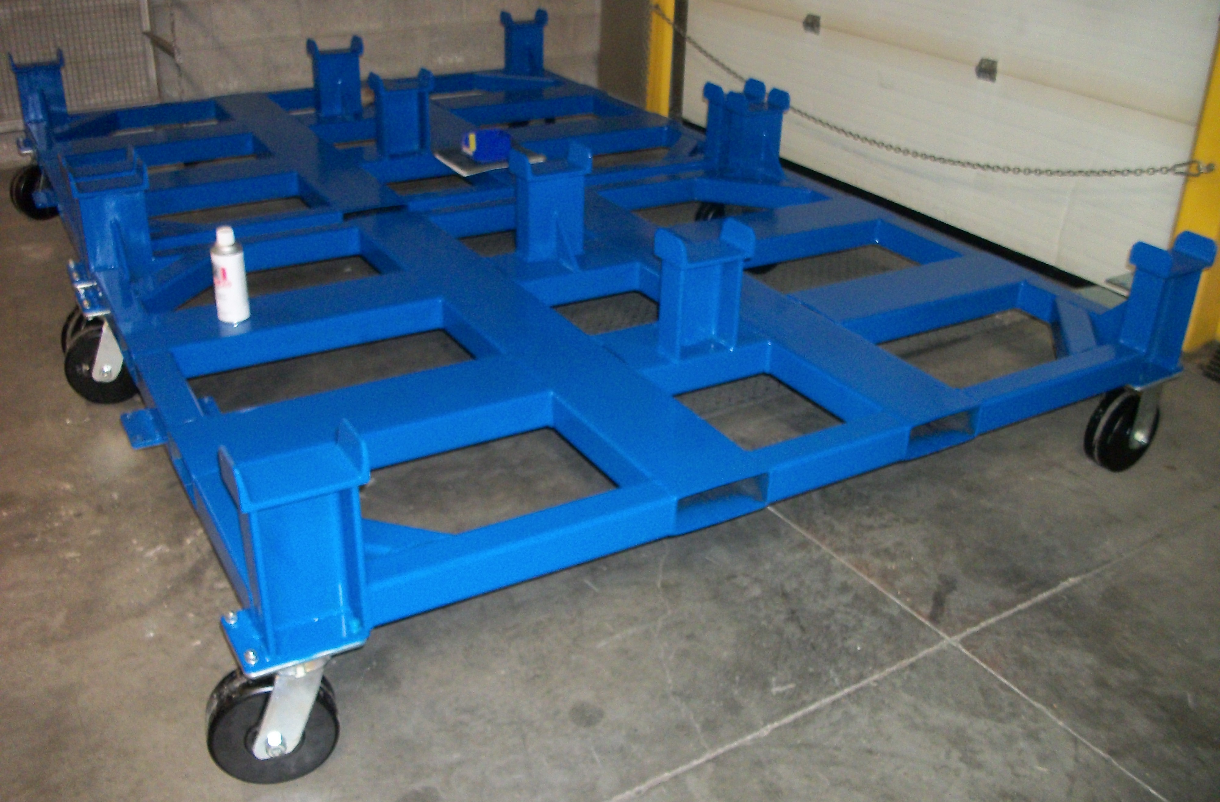 Custom Steel Shipping Racks & Carts Plymouth Industries Plymouth