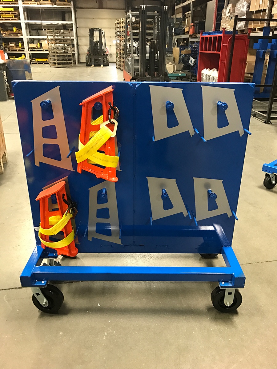Custom In Process Steel Carts & Racks Plymouth Industries Plymouth