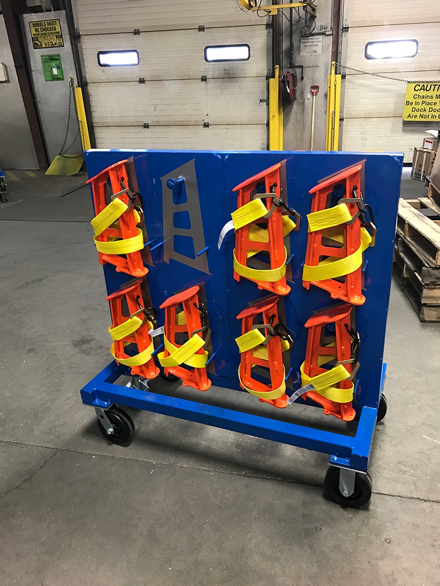 Custom In Process Steel Carts & Racks Plymouth Industries Plymouth