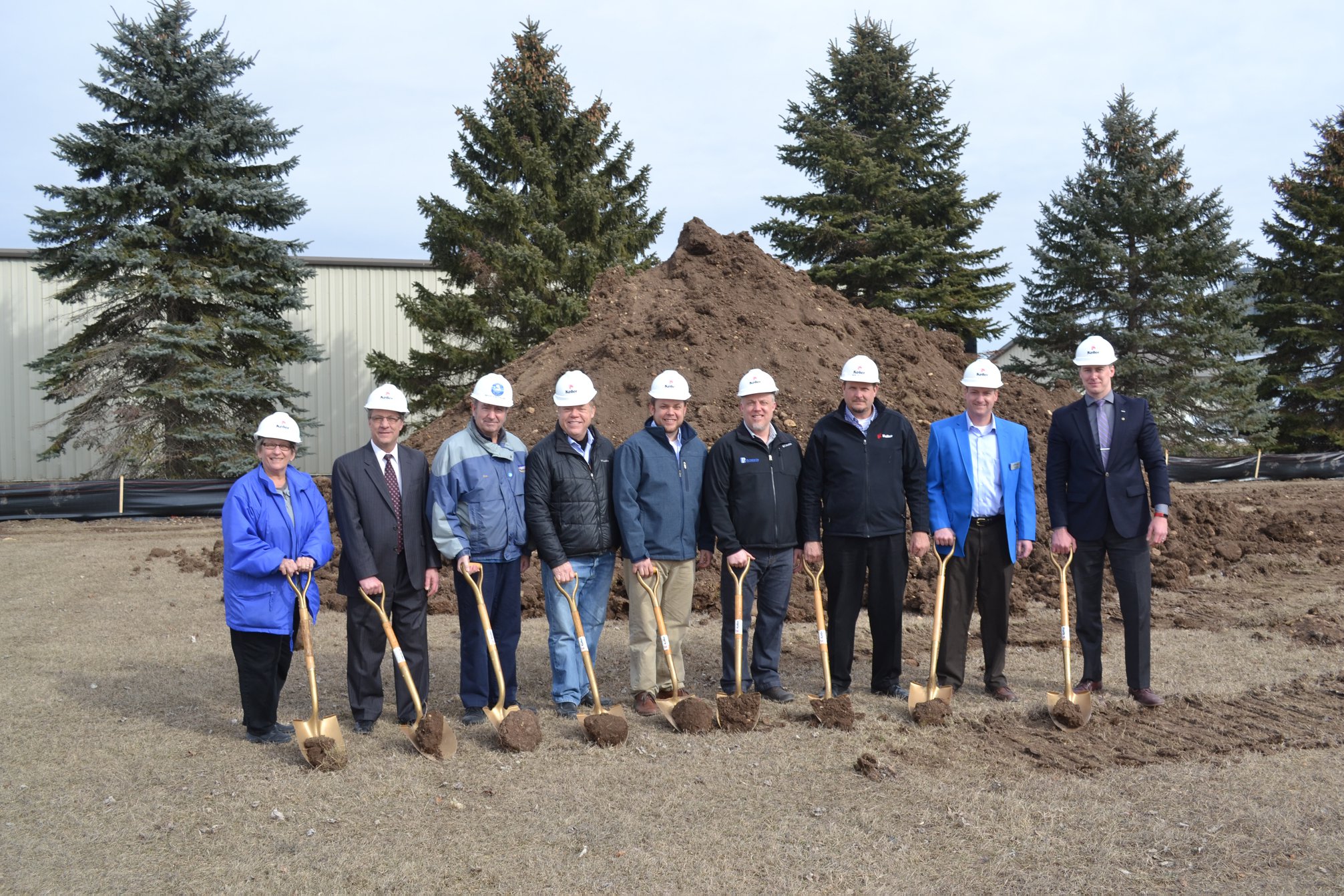 Plymouth Industries Breaks Ground On Warehouse Addition Plymouth