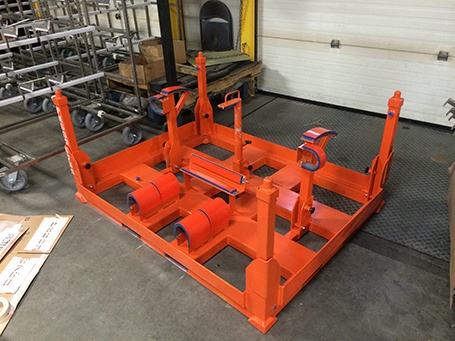 Custom Shipping Racks & Carts Example | Plymouth Industries Plymouth ...
