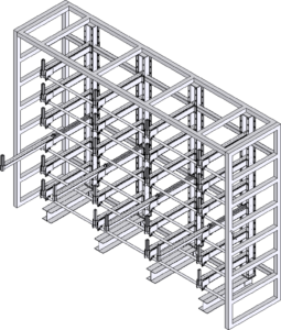 Bar Stock Storage Rack