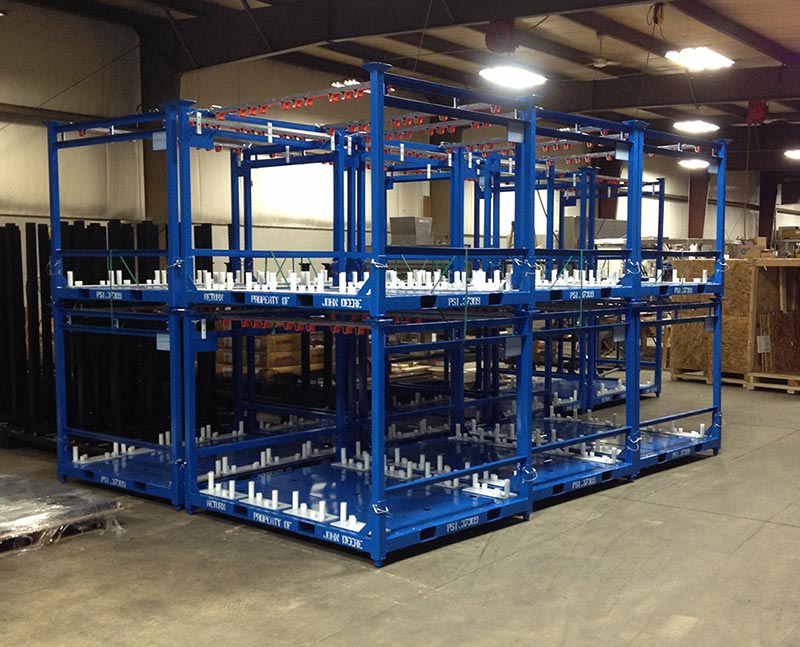 Custom Shipping Racks, Returnable Dunnage