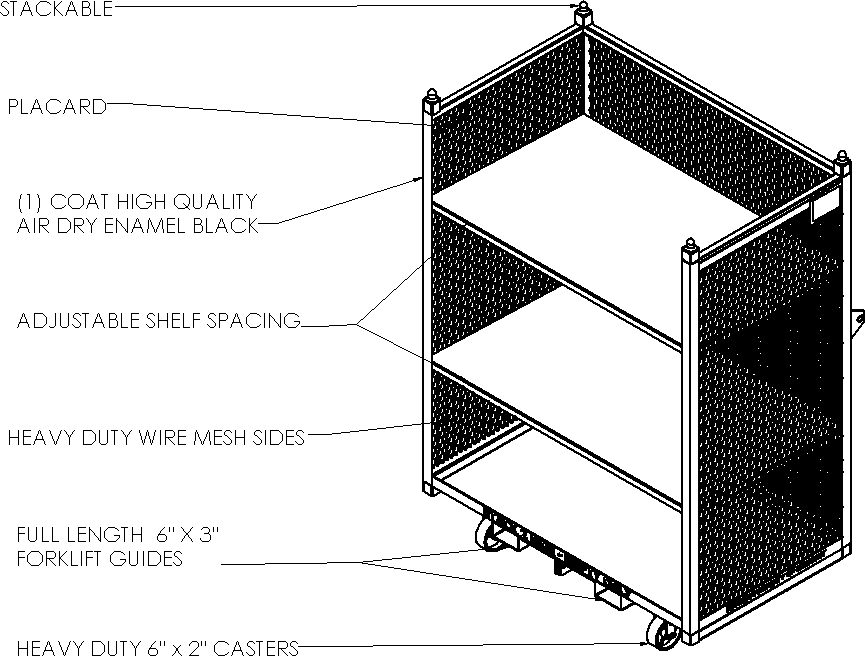 Steel Picking Cage Manufacturing