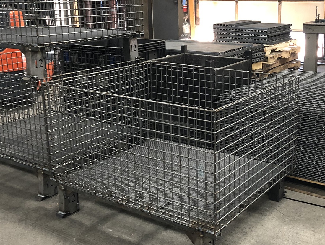 Industrial Wire Baskets and Containers | Plymouth Industries
