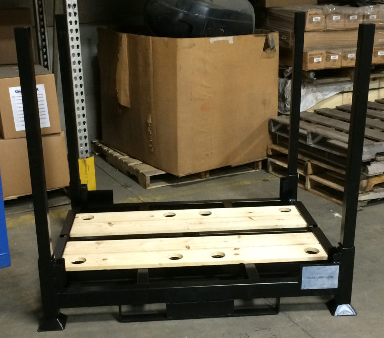 Custom Portable Stack Racks and Pallet Racks Plymouth Industries