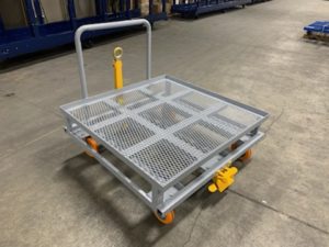 Flatbed Tugger Work-In-Progress WIP Cart