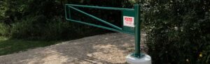 Driveway Entrance Barrier Gate (Manual Swing)