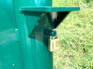 Driveway Entrance Barrier Gate (Manual Swing) Lock