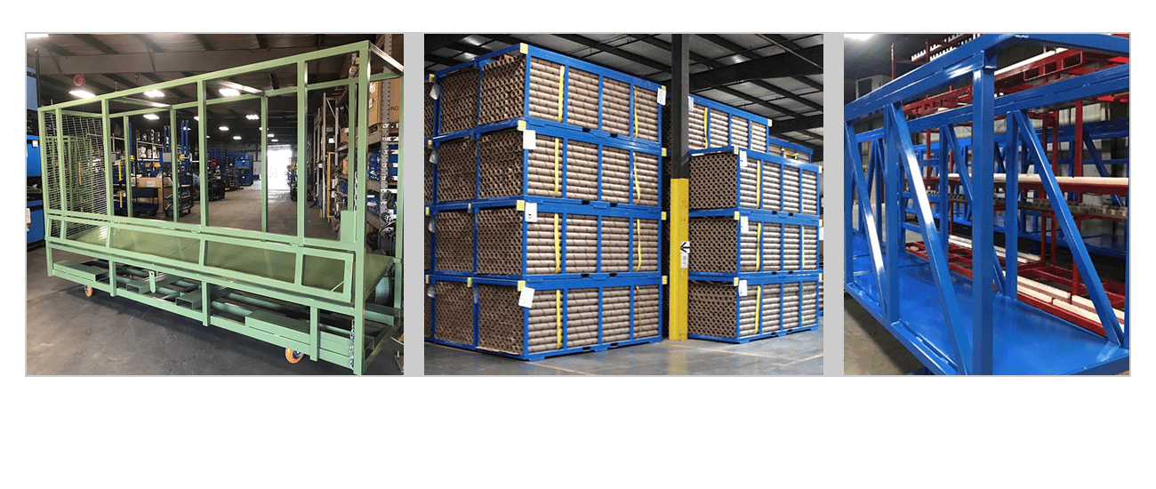 Custom Steel Racks, Shipping Racks, Carts & Lifting Devices Plymouth