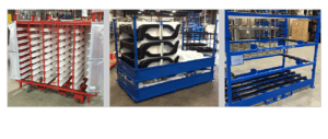 Custom Steel Returnable Shipping Racks and Dunnage