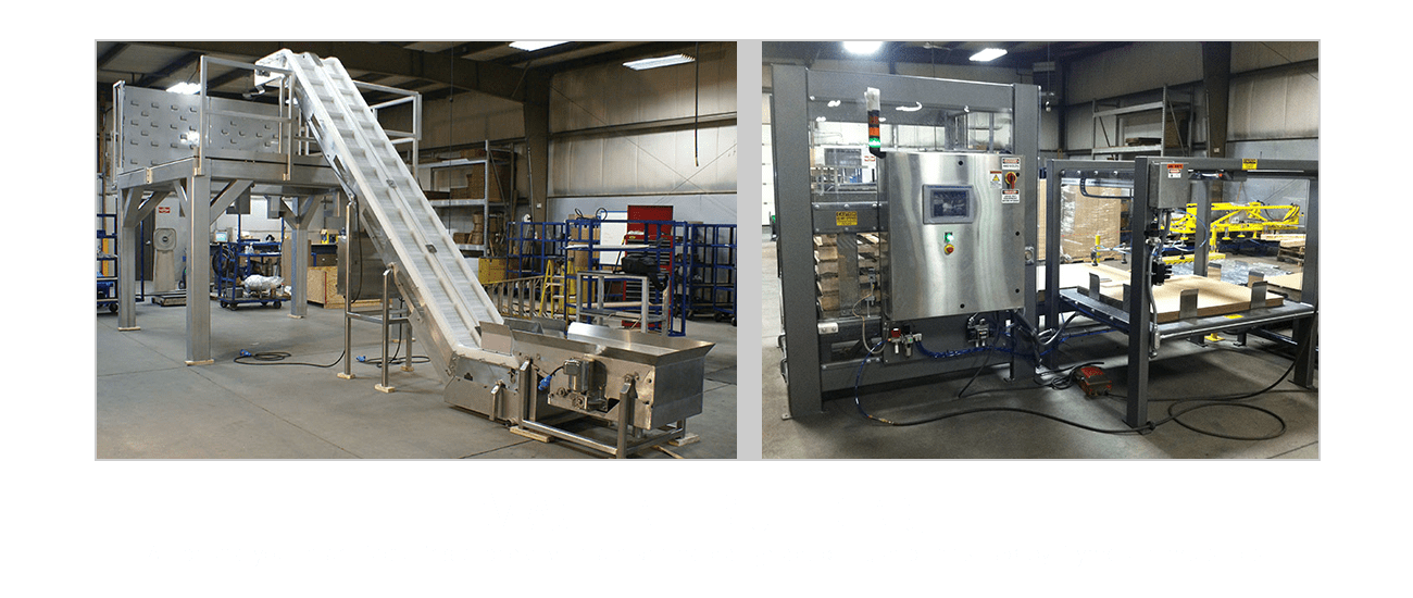 Design, Engineering, Fabrication, and On-site Installation of Custom Industrial Automation Machines