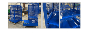 Custom Warehouse Stock and Order Picking Cart Design and Manufacturing