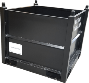 Parts Bins: Industrial Heavy-Duty Steel Rigid Containers