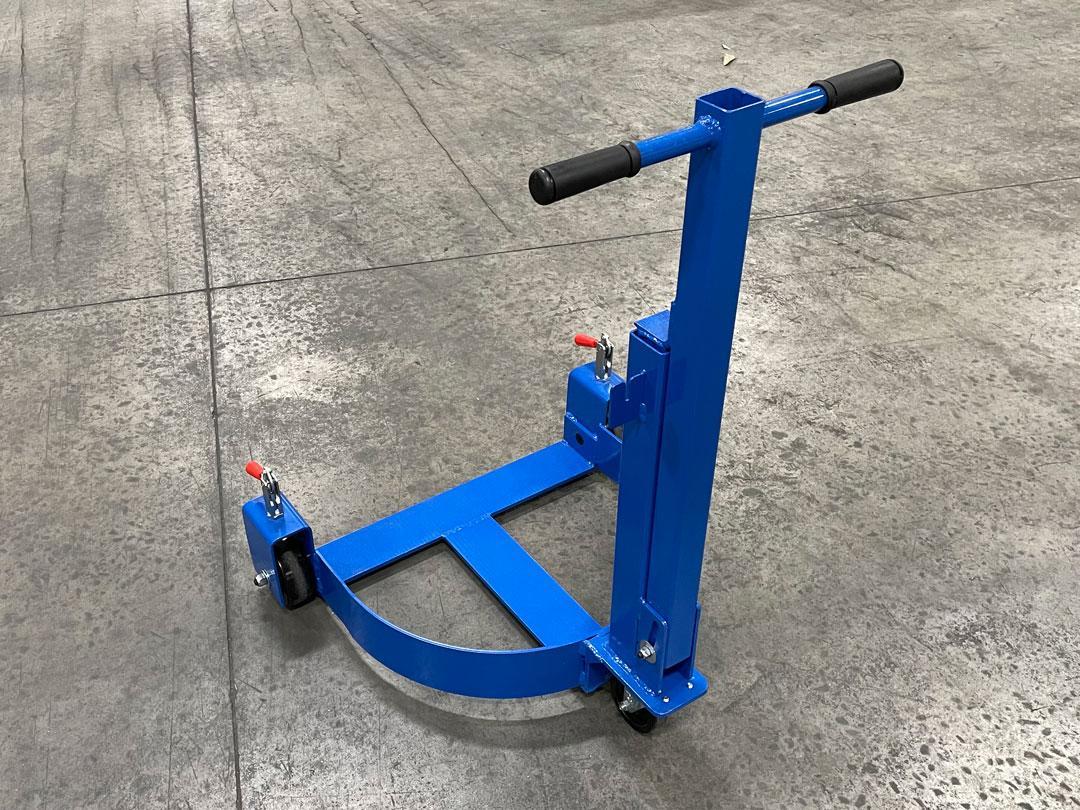 Oil Barrel Steel Drum Dolly Hand Truck Industrial Transport Cart