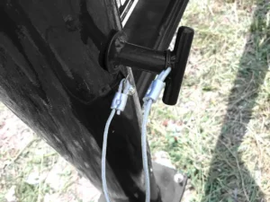 Driveway Entrance Barrier Gate Manual Swing Single Gate