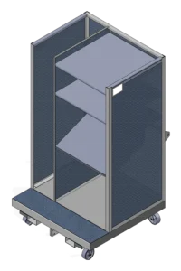 Prototyping Warehouse Picking Cages, Stock Picker Carts, Order Pick Cart
