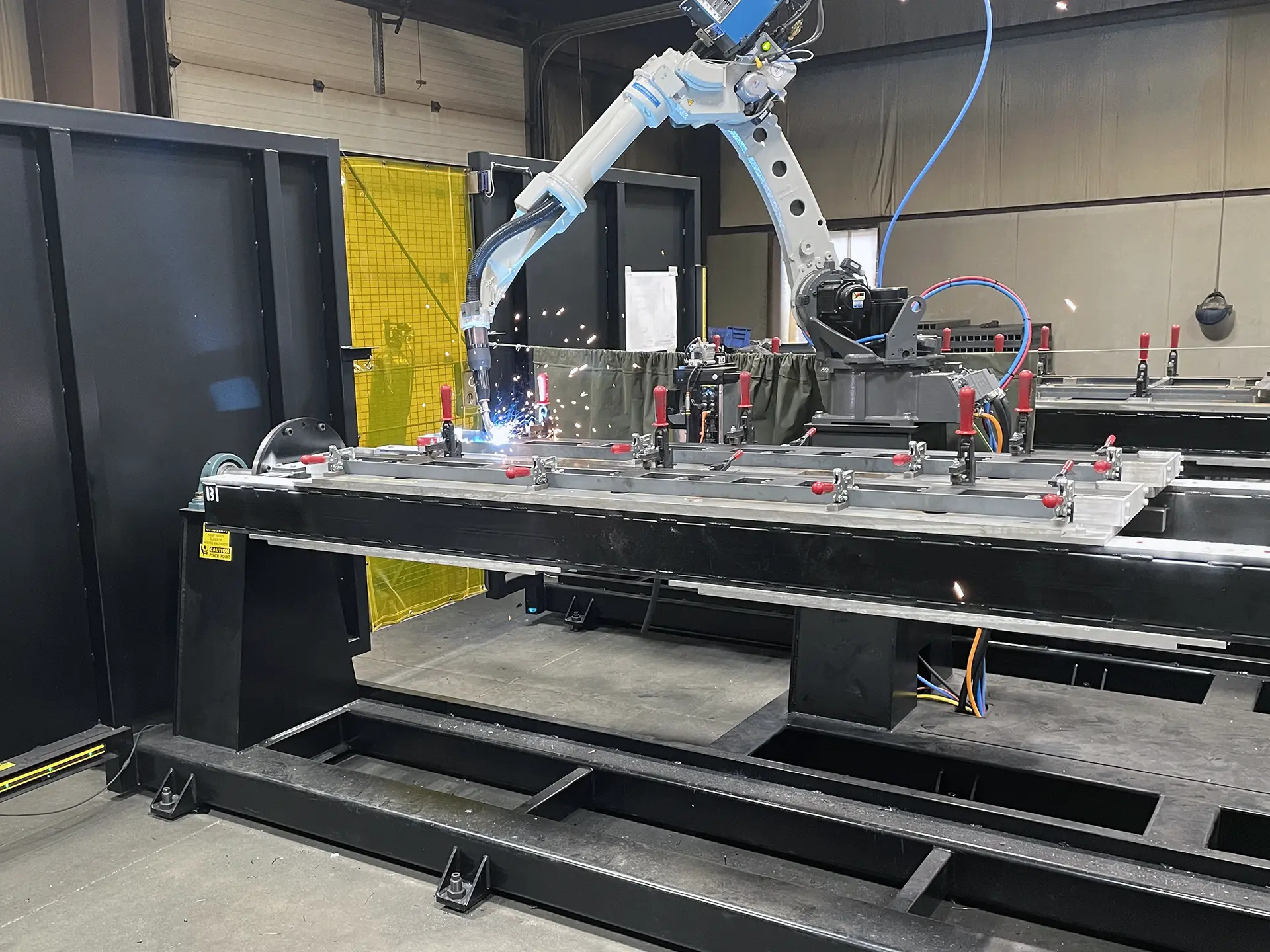 Production welding, carbon steel, stainless steel, aluminum, weld cell, TIG, MIG, manual welding, robotic welding