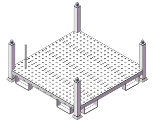 Custom Pin Racks Heavy-Duty Storage Solutions