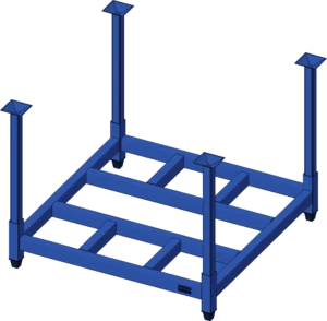 MaxStax Portable Stack Racks Base and Posts