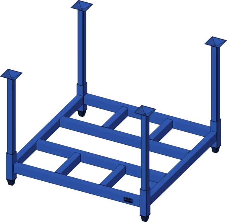 MaxStax Portable Stack Racks Base and Posts MaxStax Portable Stack Racks Base and Posts