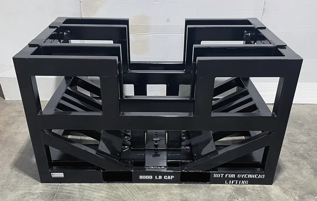 Custom Adjustable Coil Rack - Front View