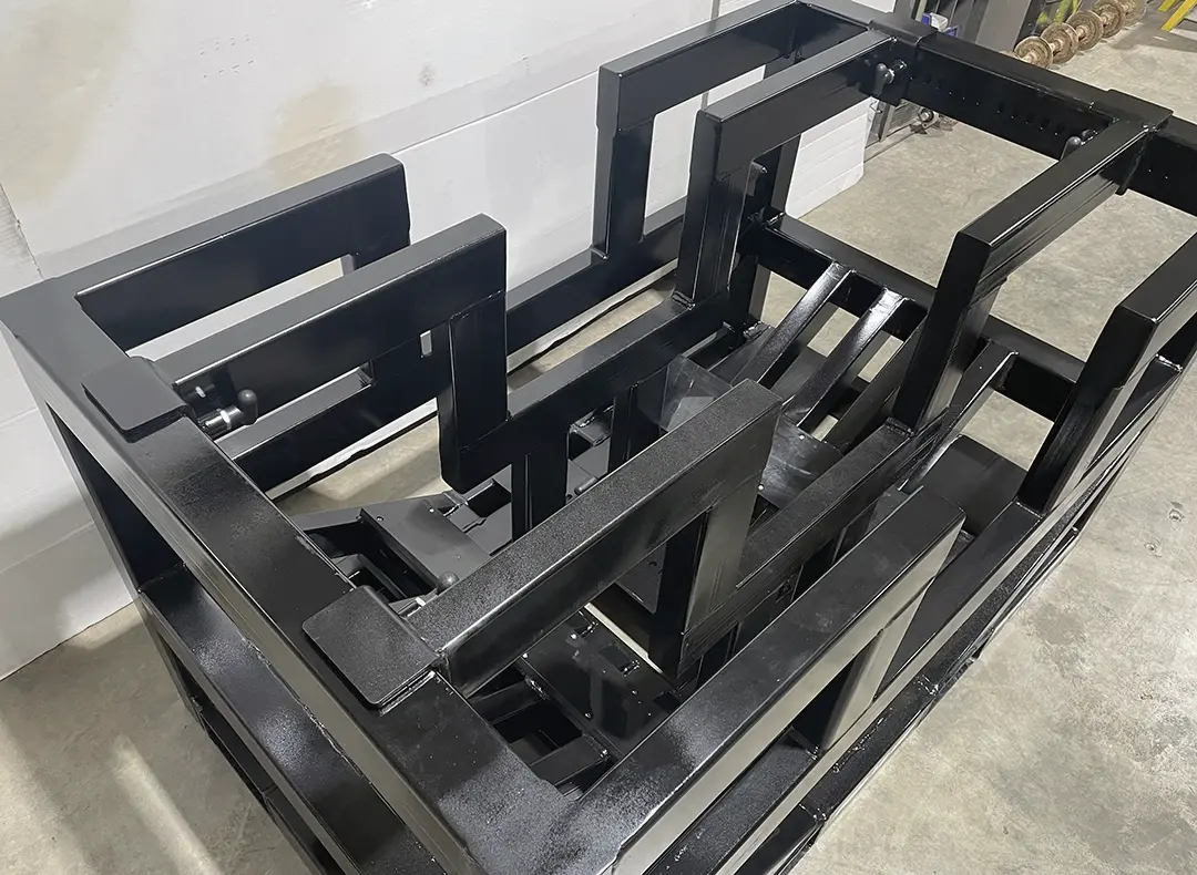 Custom Adjustable Coil Rack - Top View