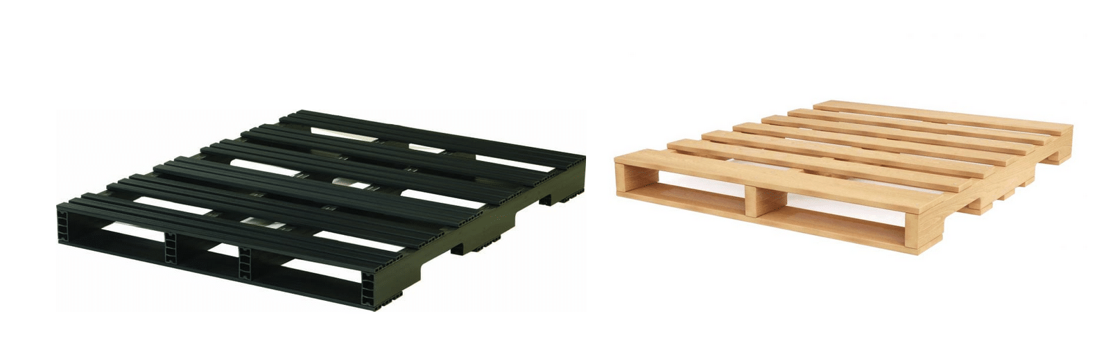 plastic pallets vs wood pallets