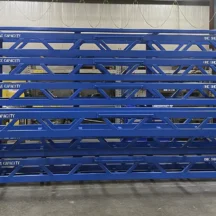 Custom Cassette Drawer Rack for Heavy-Duty Industrial Storage drawer out front view