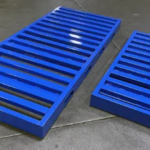 Custom Steel Pallets front view