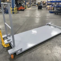 Custom Cart Engineered for Large Component Handling