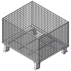 MaxStax Industrial Wire Baskets main view