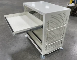 Custom WIP Drawer Storage Cabinet drawer out view