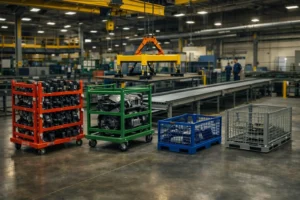 Fix Material Flow Heavy Equipment Manufacturing