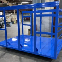 Custom Core Cart Core Buggy for Paper Mills (side view)