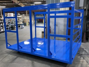 Custom Core Cart Core Buggy for Paper Mills (side view)