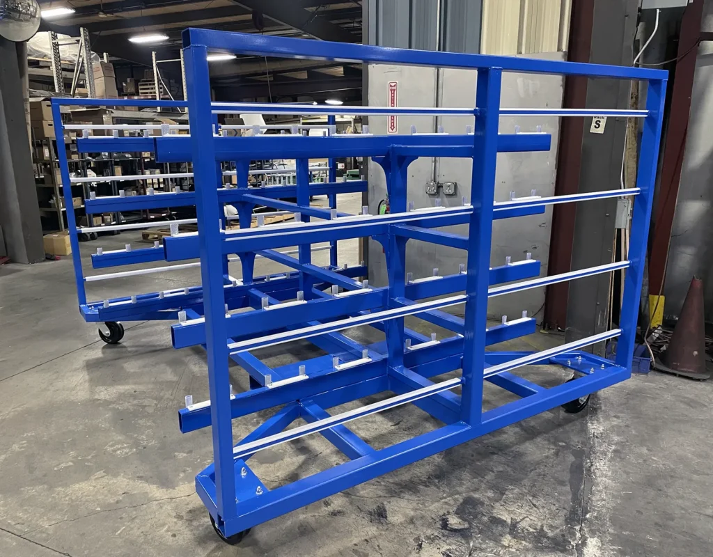 Data Center Horizontal Column Job Site Cart main view